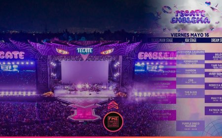 Tecate Emblema 2025: Horarios, cartel y todo lo que debes saber para el viernes 16 de mayo