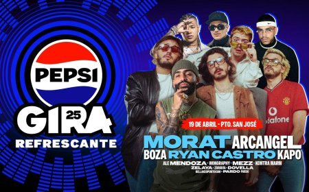 Gira Refrescante Pepsi 2025 en Guatemala: Dos noches imperdibles de música y verano