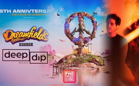 DeepDip Celebra su Debut en Dreamfields México en su 5º Aniversario