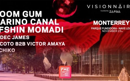 Visionnaire por Zamna llega a Monterrey con un Lineup Estelar