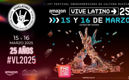 Vive Latino 2025 Celebra su 25 Aniversario con un Lineup Estelar