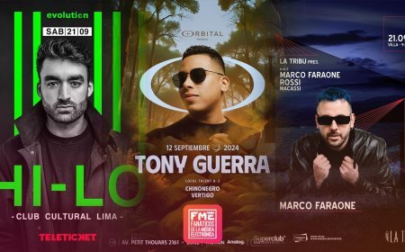 ¡Septiembre Electrificante en Lima! Los Mejores Eventos de Música Electrónica que No Te Puedes Perder&#8221;