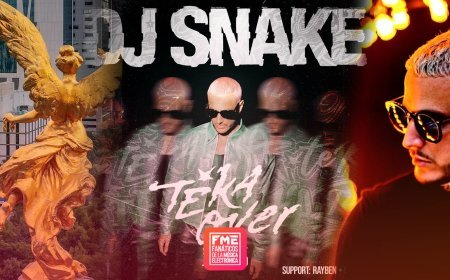 DJ Snake Iluminará la Ciudad de México con un Concierto Gratuito