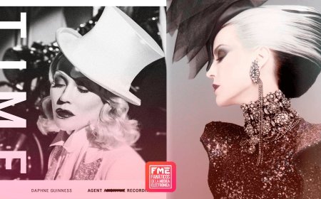 Sumérgete en un viaje de dramatismo y nostalgia con el nuevo sencillo de Daphne Guinness &#8221;Time&#8221;