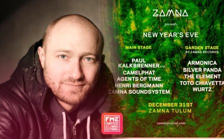 Zamna Tulum celebra el Fin de Año con el legendario Paul Kalkbrenner en vivo