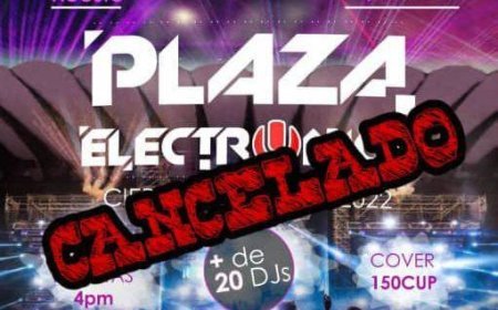 SE SUSPENDE PLAZA ELECTRÓNICA EN LA HABANA