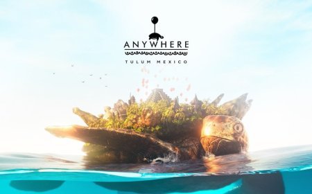 Anywhere Festival llega por primera vez a Tulum México🎈🐢