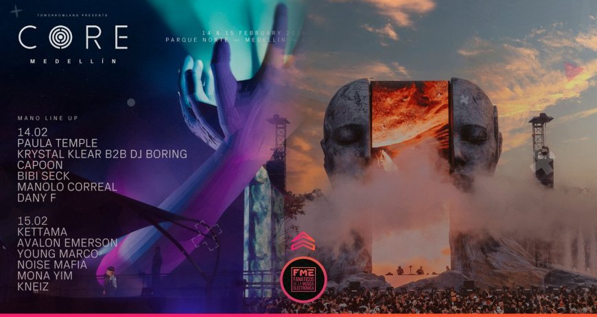 Tomorrowland Core 2025: Medellín recibe uno de los festivales de música electrónica más grandes del mundo