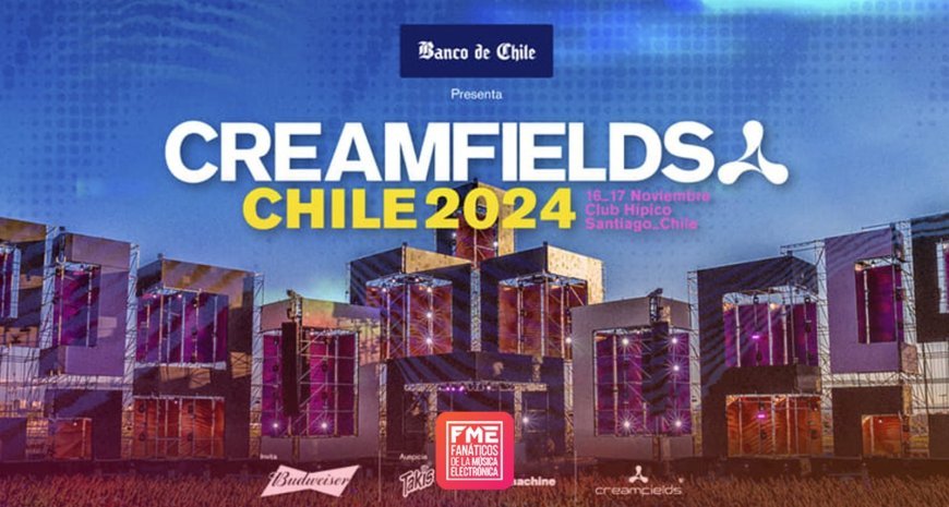 ¡La Espera Termina! Descubre el Line Up de Creamfields Chile 2024