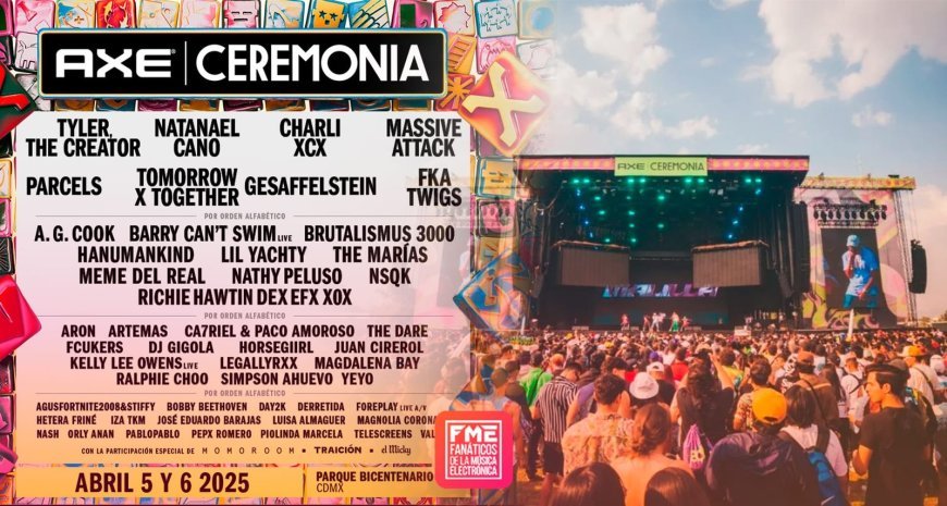 ¡Anuncio Sorpresa! AXE Ceremonia 2025 presenta su Lineup y costo de boletos