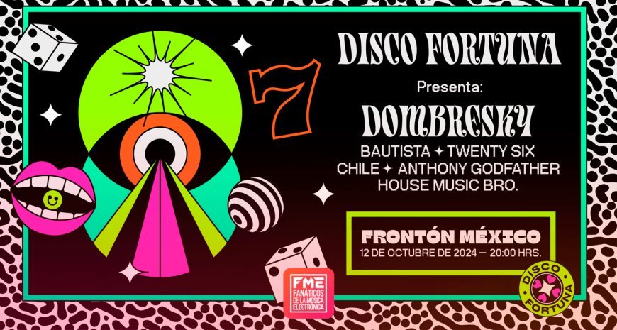Disco Fortuna: El Festival Que Fusiona Las Noches de Casino con la Electrónica en Frontón México