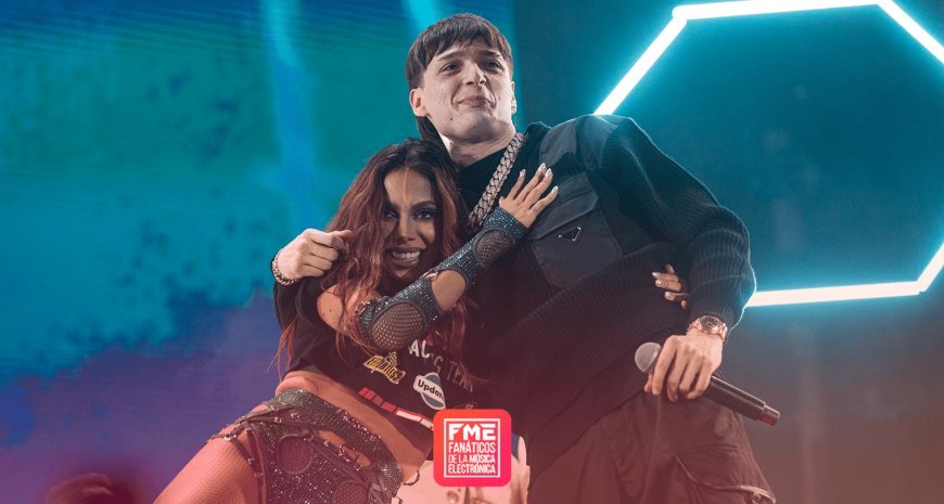 Peso Pluma & Anitta calientan el escenario