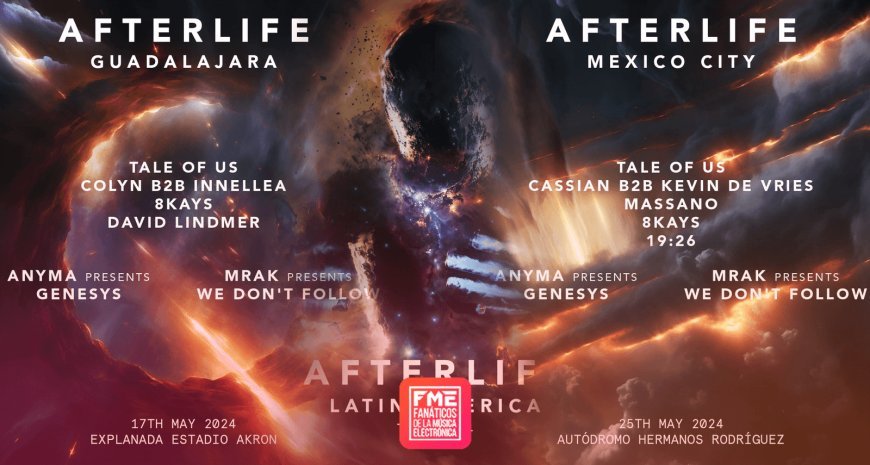 Afterlife, la experiencia multisensorial de Tale of Us, llega a CDMX y Guadalajara