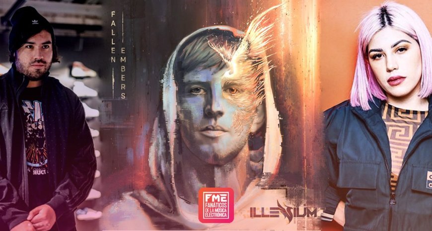 Jessica Audiffred y Youth In Circles se unen a Illenium para lanzar remixes oficiales de su álbum Fallen Embers