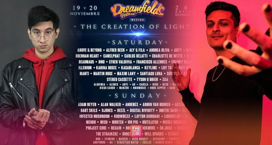 EGalas y Sebastian Mateo: Peruanos en Dreamfields México 2022