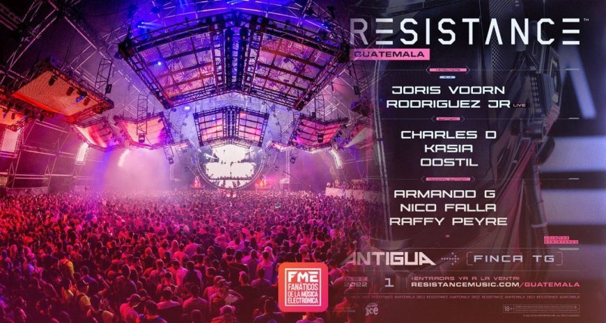 El Line Up de RESISTANCE GUATEMALA ya está aquí