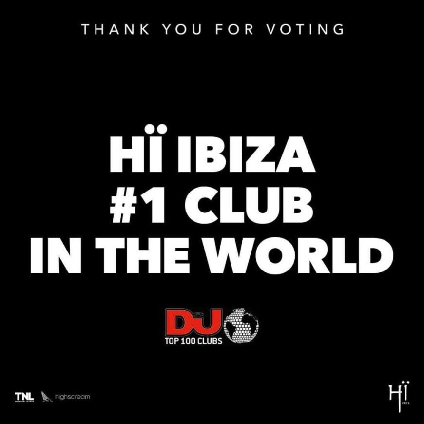 HÏ IBIZA SE CORONA COMO EL MEJOR CLUB DEL MUNDO, Y REGALA UN EXCLUSIVO NFT