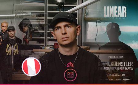 Klangkuenstler llega por primera vez a Lima con su show Linear y marca un nuevo hito para el hard techno en Perú