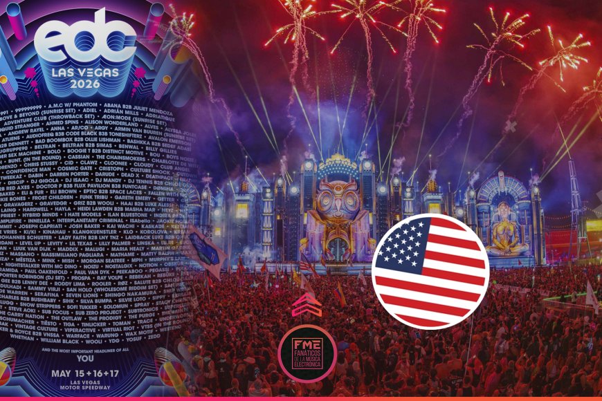 EDC Las Vegas 2026 está listo para celebrar su histórica edición número 30