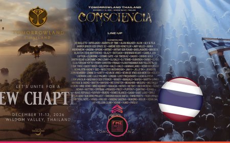 Tomorrowland Thailand revela el lineup completo de Consciencia para su histórica primera edición en Asia