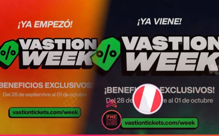 VASTION WEEK: una oportunidad especial para asegurar tus entradas y acceder a beneficios exclusivos