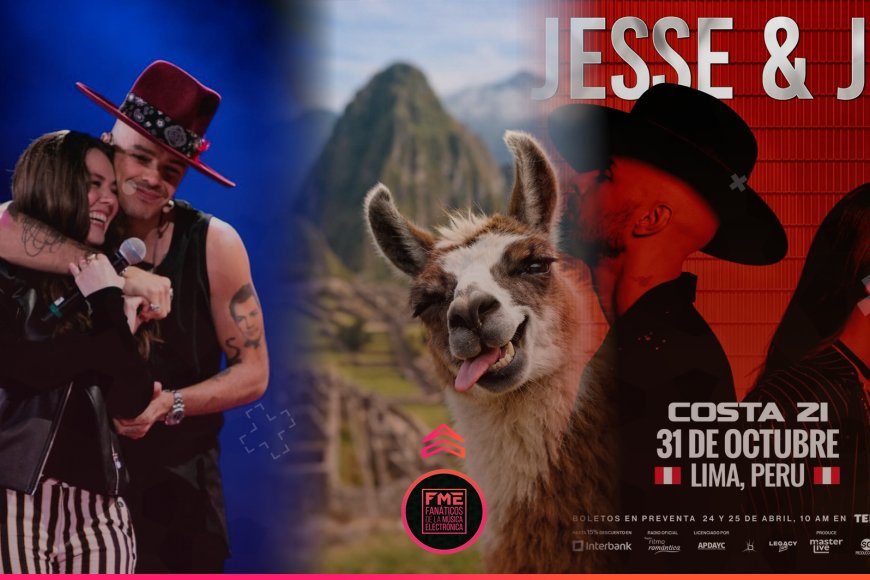 ¡Jesse & Joy están a punto de conquistar Lima! Todo listo para una noche llena de emoción en Costa 21